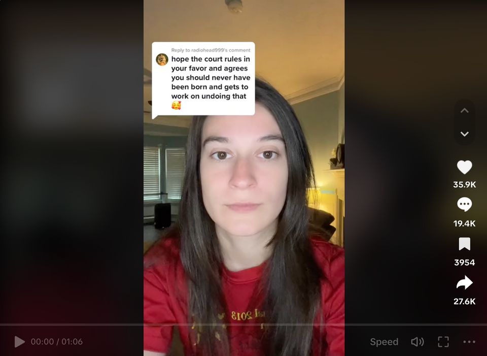 TikToker Sued Parents for Being Born — and Won?